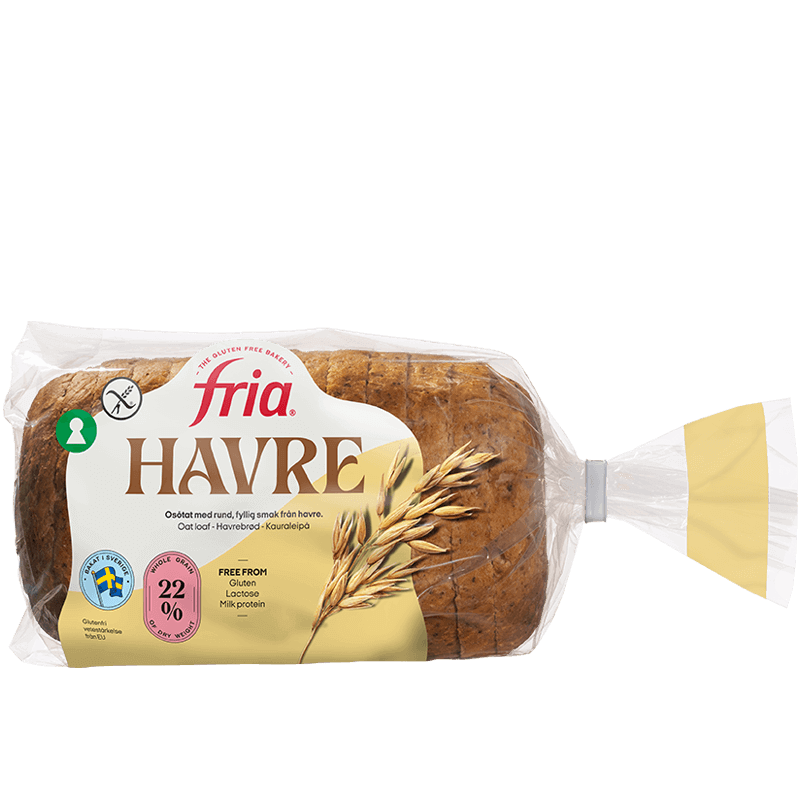 Glutenfritt havrebröd
